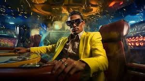 Giao diện phòng live casino vin55 trên màn hình hiển thị rõ nét